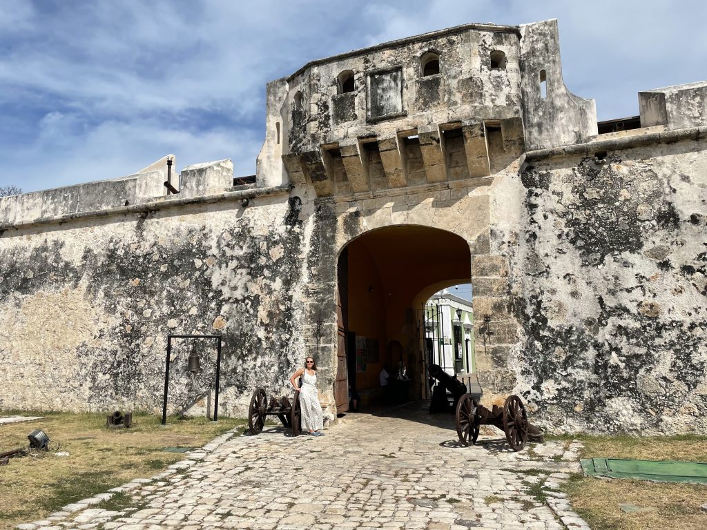 Campeche, the only fortress city in Mexico
